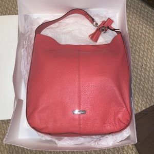 COACH CORAL HANDBAG// NEW WITH BOX